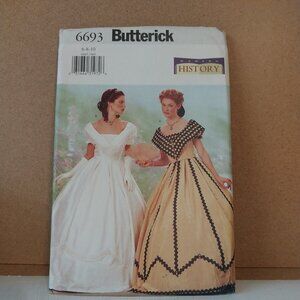 SEWING PATTERNS Butterick 6693 Making History